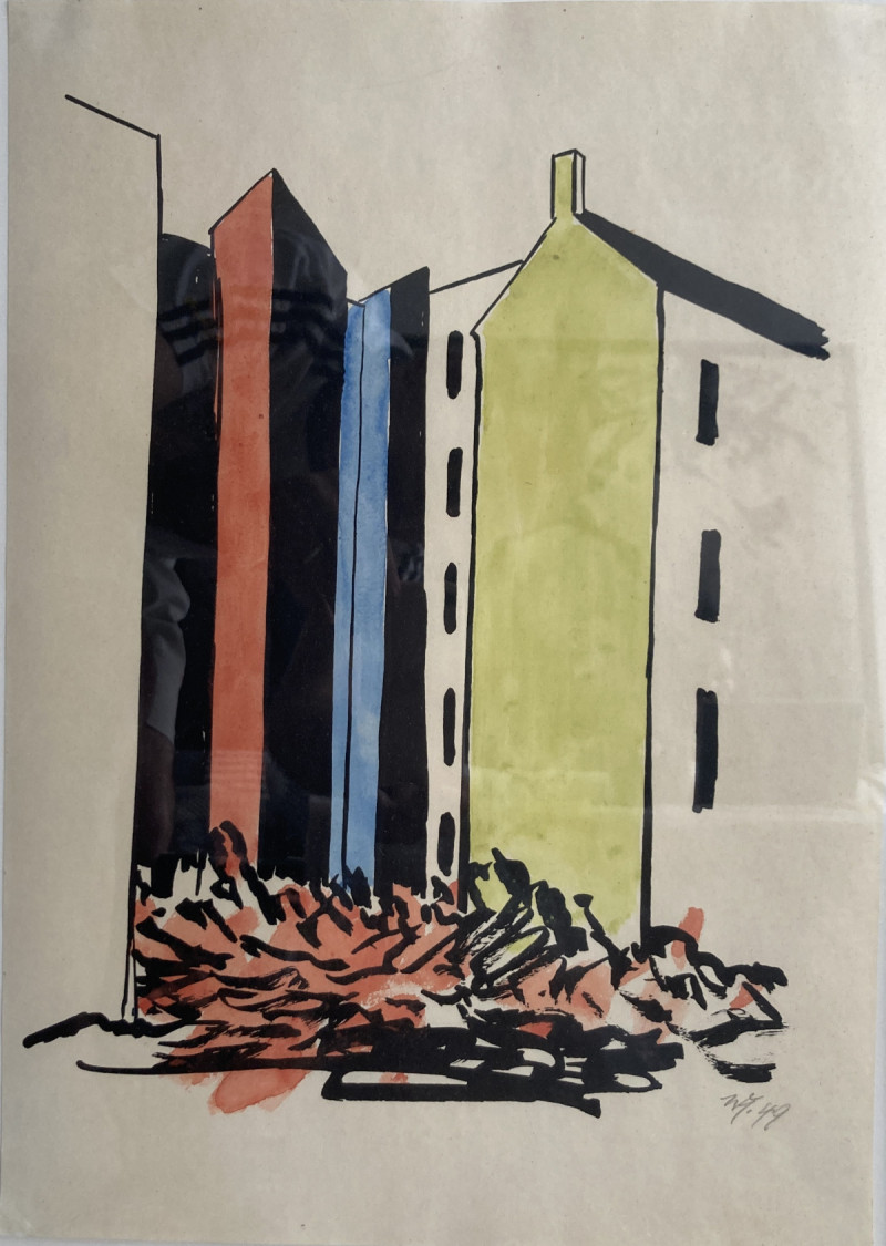 "Häuser" aus der Mappe Berlin